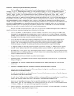 Cautionary Note Regarding Forward-Looking Statements