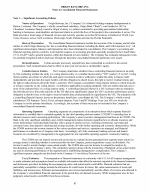 - Notes to Consolidated Financial Statements