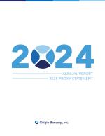 Click here to view Origin Bancorp, Inc. 2024 Annual Report
