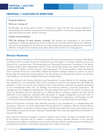 Proposal 1: Election of Directors