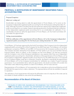 Proposal 3: Ratification of Independent Registered Public Accounting Firm